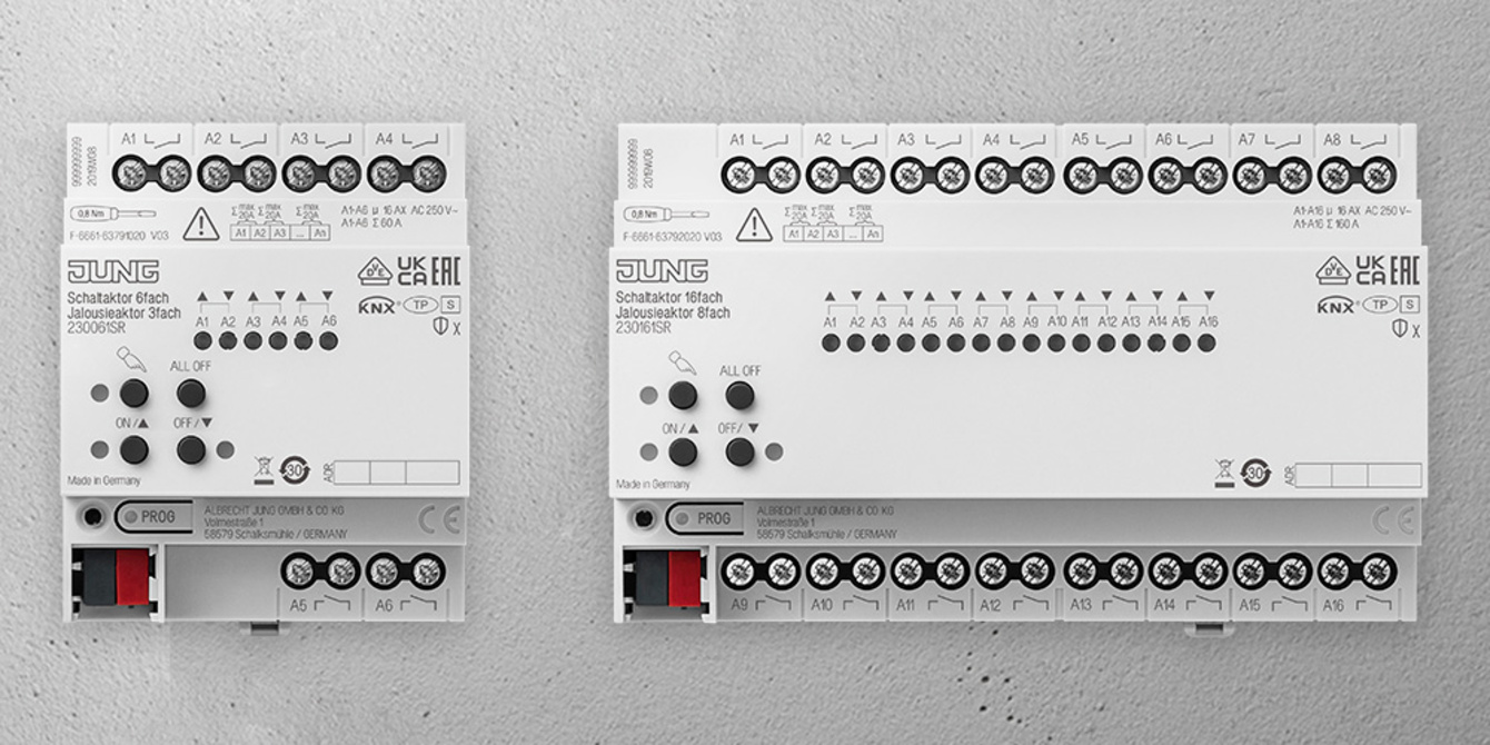 KNX Schalt- und Jalousieaktoren bei Elektro Kiran in Felsberg