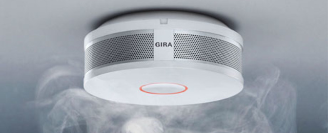 Gira Rauchwarnmelder bei Elektro Kiran in Felsberg