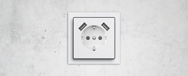 SCHUKO® USB-Steckdose bei Elektro Kiran in Felsberg