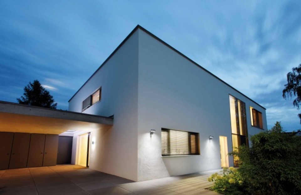 Aussenbeleuchtung bei Elektro Kiran in Felsberg