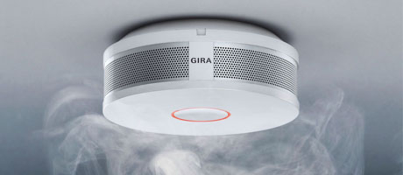 Gira Rauchwarnmelder bei Elektro Kiran in Felsberg